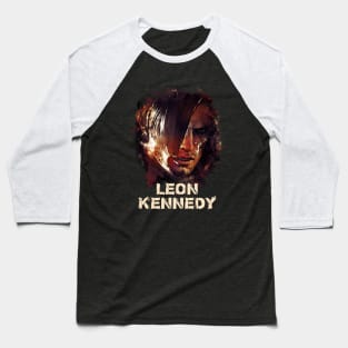 Leon S. Kennedy - RESIDENT EVIL Baseball T-Shirt